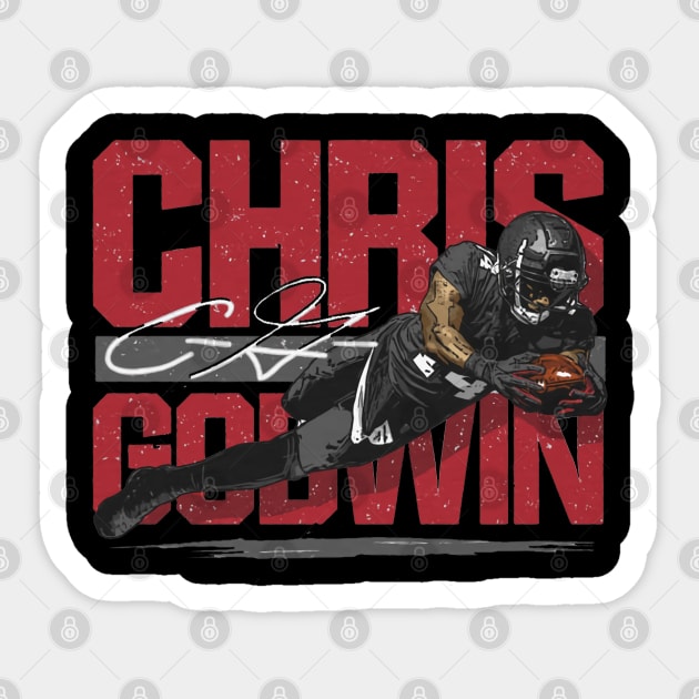 Chris Godwin Tamba Bay Touchdown Sticker by Buya_Hamkac